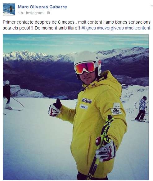 marc_oliveres_esquiant_a_tignes_del_seu_facebook